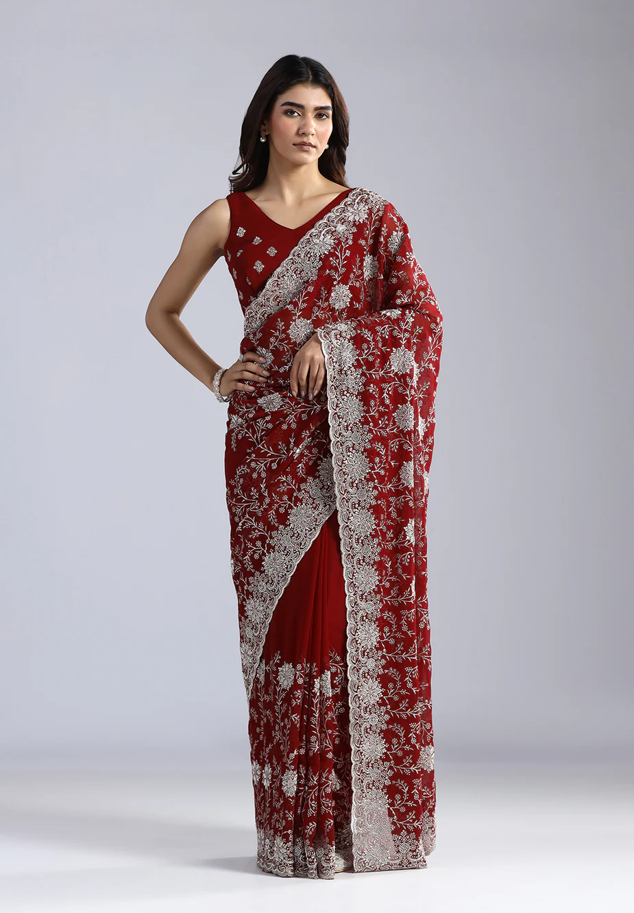 Evening Glam Designer Saree